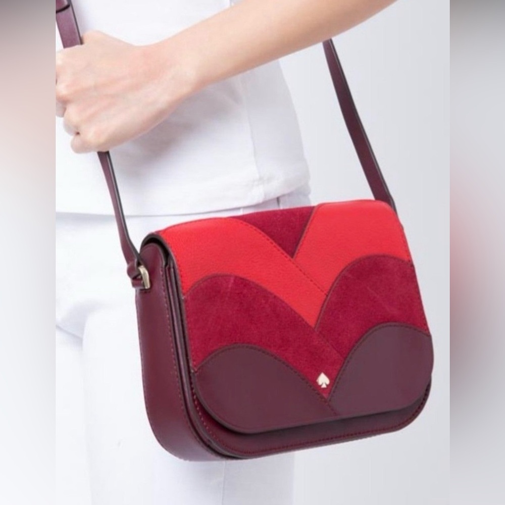 Kate Spade burgundy crossbody bag